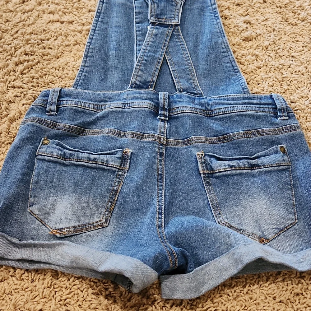 Tinseltown Jean short overalls size XS - Picture 4 of 9